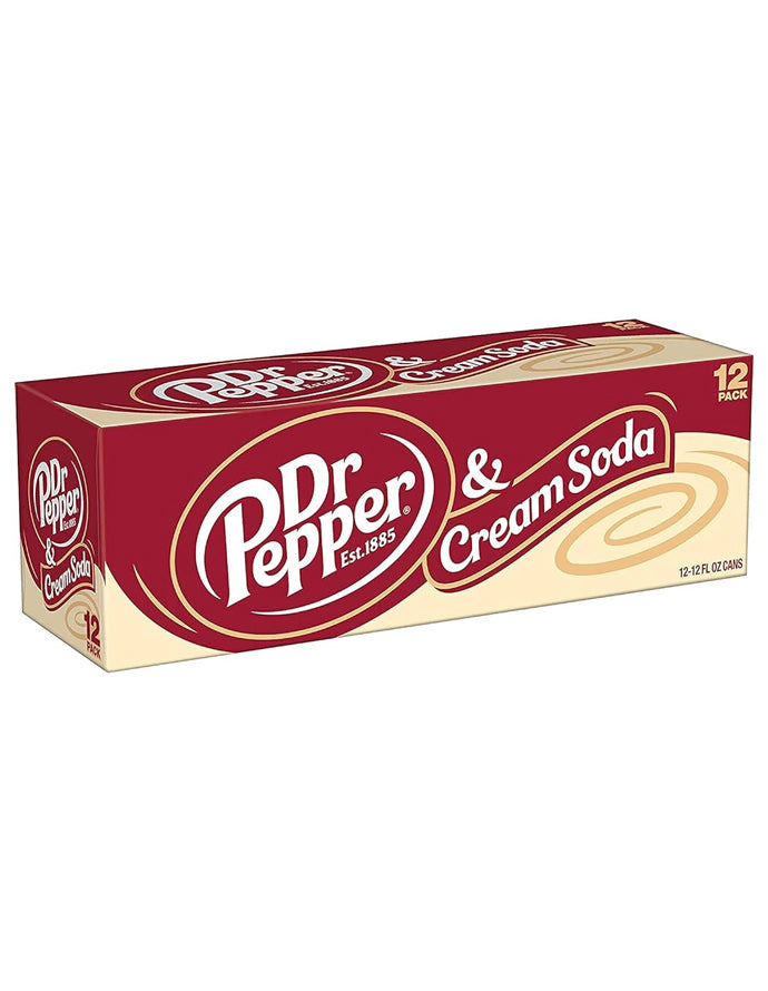 ! Dr Pepper Cream Soda 355mL x 12 Case