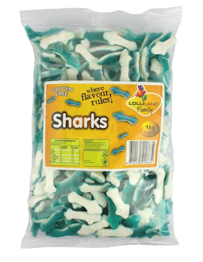 Lolliland Sharks 1kg