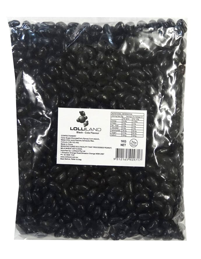 Lolliland Jellybeans Black Cola 1kg