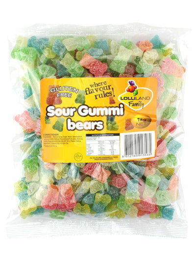 Lolliland Sour Gummi Bears 1kg