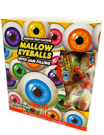 Mallow Eye Balls with Jam filling 5g