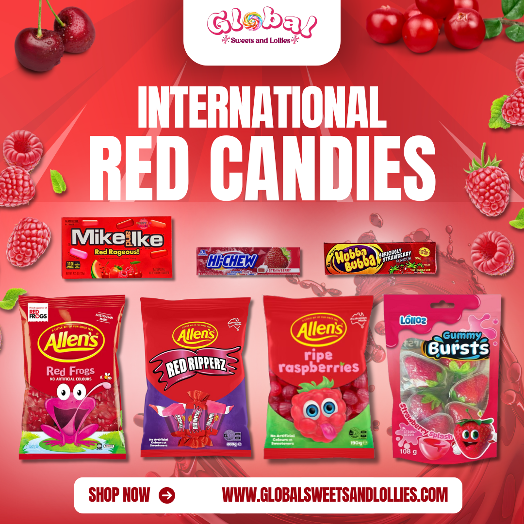 Buy International Red Candies Online Australia