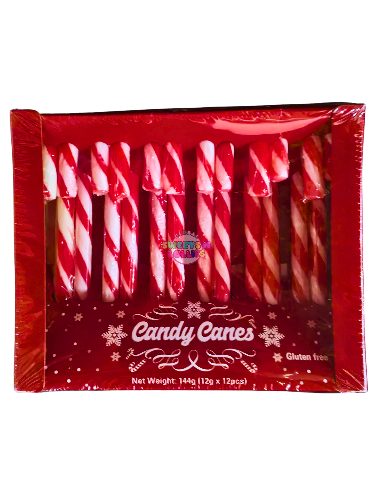 AIT Candy Canes 144g 12pc Best Before 1/Jun/26