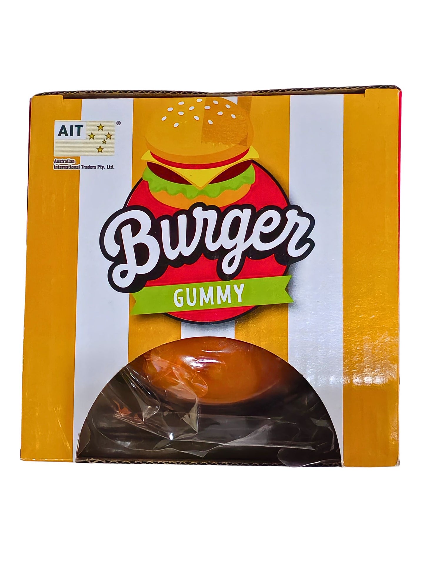 Mega Gummy Burger Tutti Frutti 450g