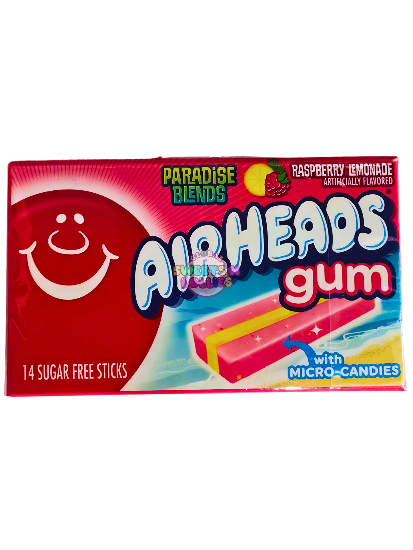 Airheads Gum Raspberry Lemonade 14pc