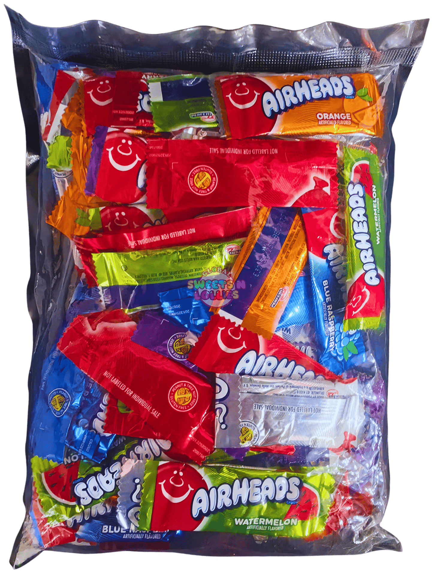 Airheads Mini Bars 1kg 80pc Best Before Jul/25