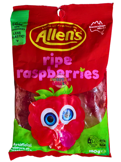 Allen's Ripe Raspberries 190g