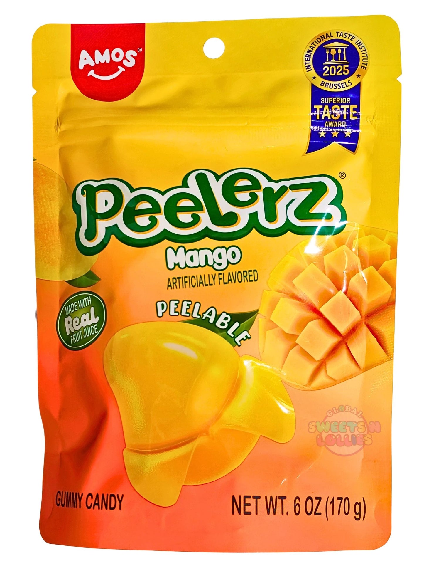 Amos Peelerz Gummy Mango 170g