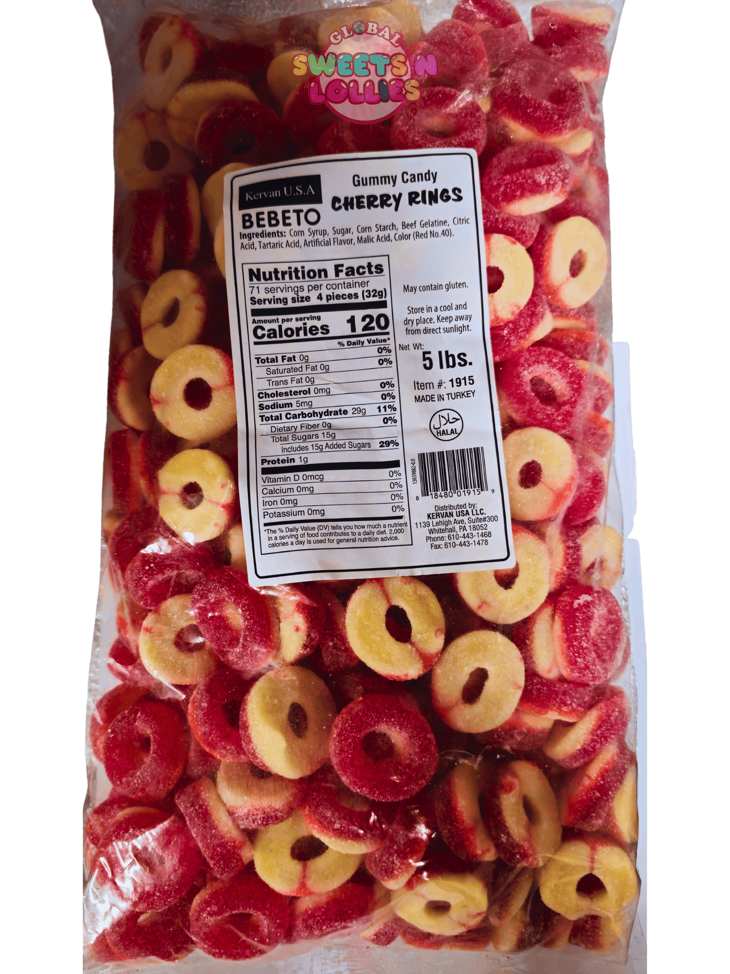 Bebeto Kervan Cherry Rings 2.27kg