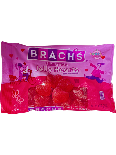 Best Before Jul/2025 Brachs Jelly Hearts Cinnamon 340g