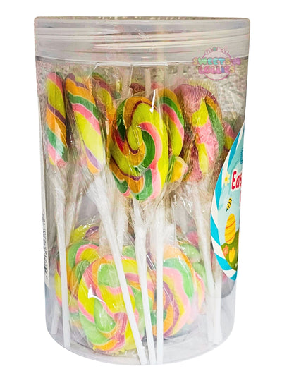 Candy Showcase Easter Egg Pops 288gms 24 pops