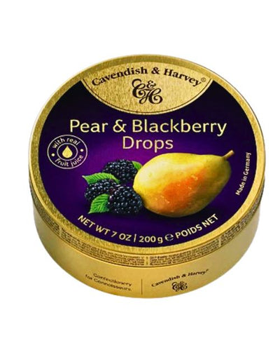 Cavendish & Harvey Pear and Blackberry Drops 200g