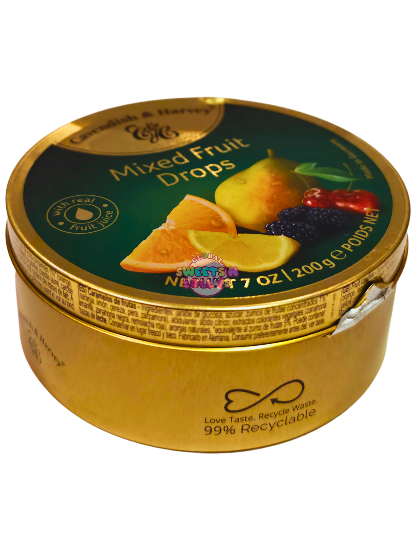 Cavendish & Harvey Mixed Fruit Drops 200g