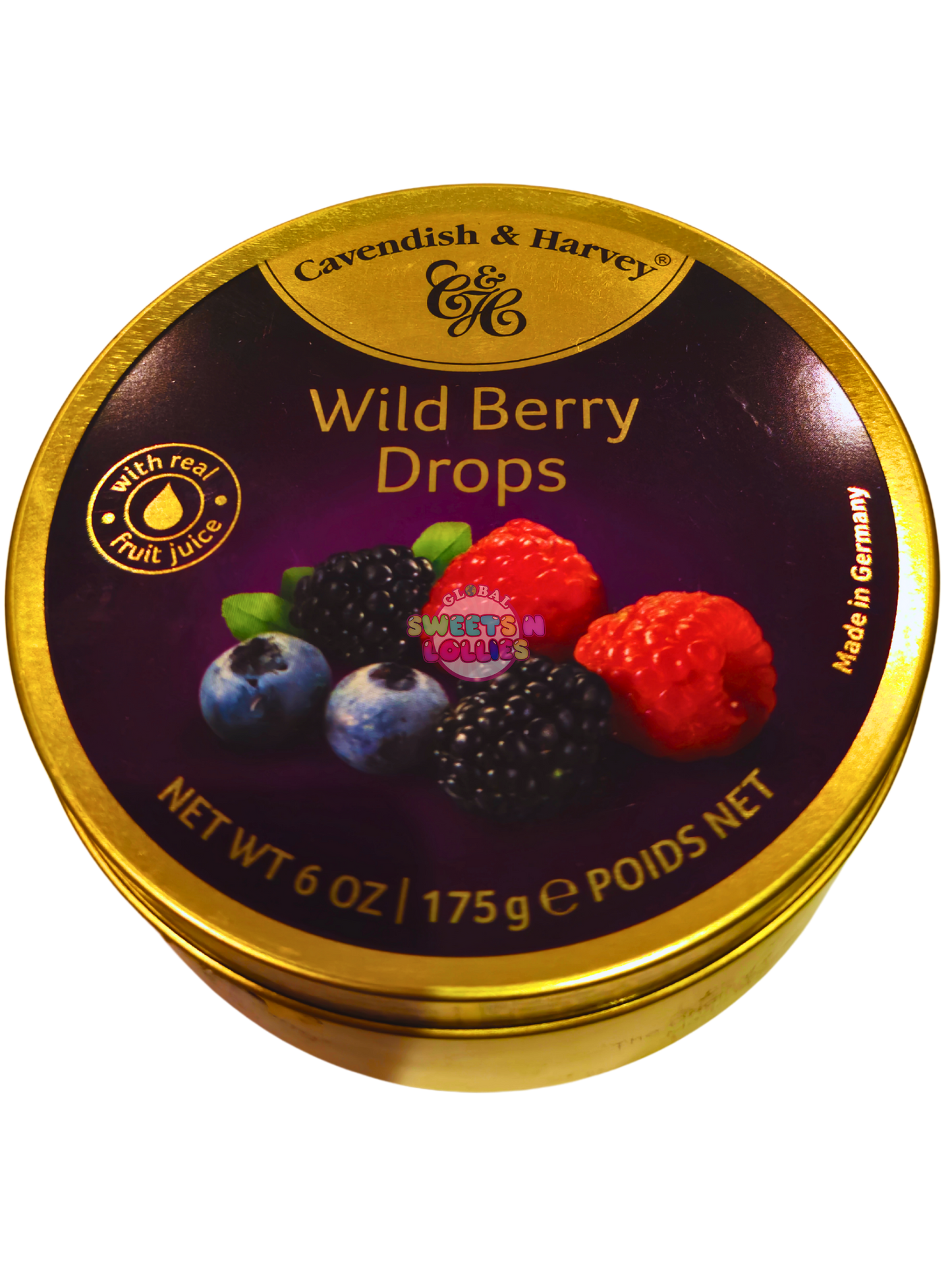 Cavendish & Harvey Wild Berry Drops 175g