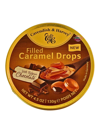Cavendish & Harvey Filled Caramel w Chocolate Drops 130g