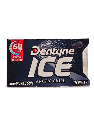 Dentyne Ice Arctic Chill Sugar Free 16 pieces Best Before 07 July 25