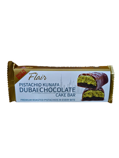 Dubai Chocolate Cake Bar Pistachio Kunafa 40g