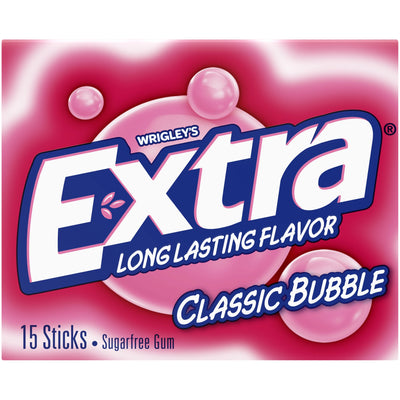 Extra Classic Bubble 15 sticks