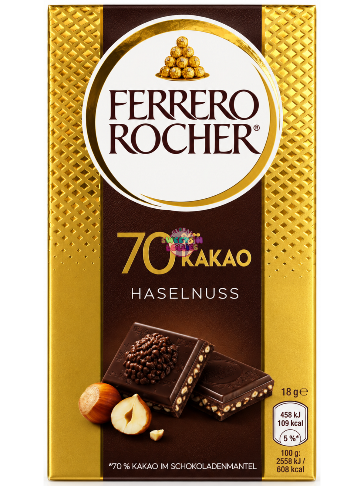 Ferrero Rocher 70% Kakao Haselnuss | 90g
