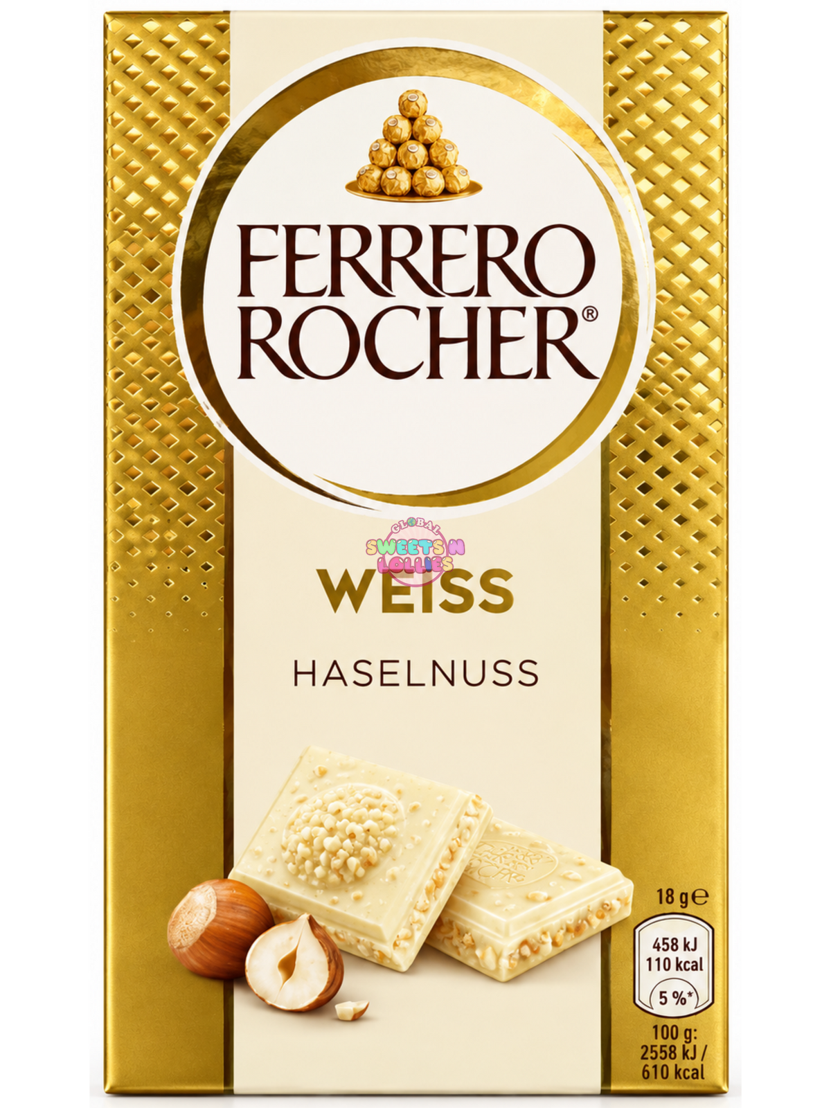 Ferrero Rocher Weiss Haselnuss | 90g