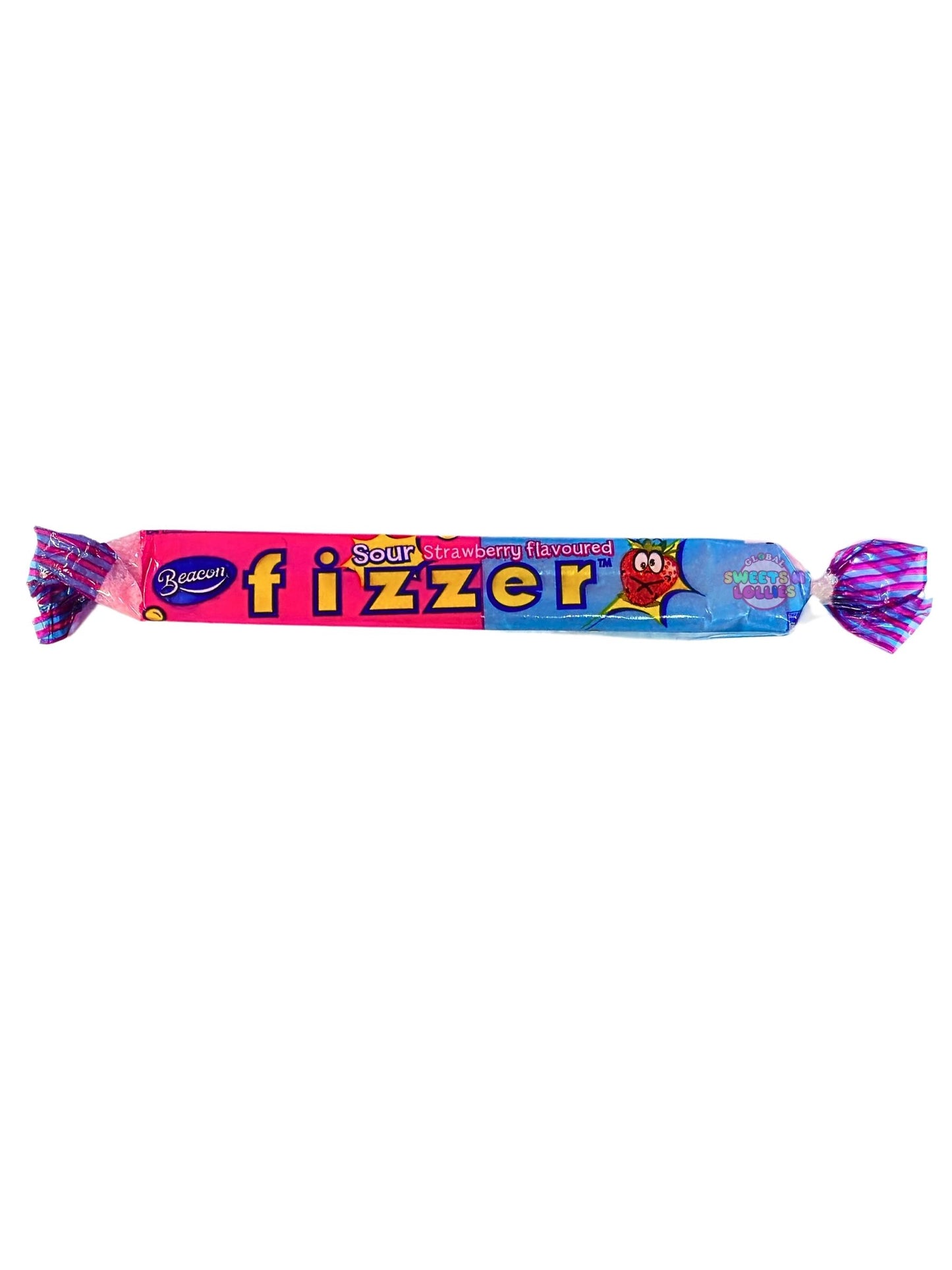 Beacon Chews Fizzer Sour Strawberry 11.6g