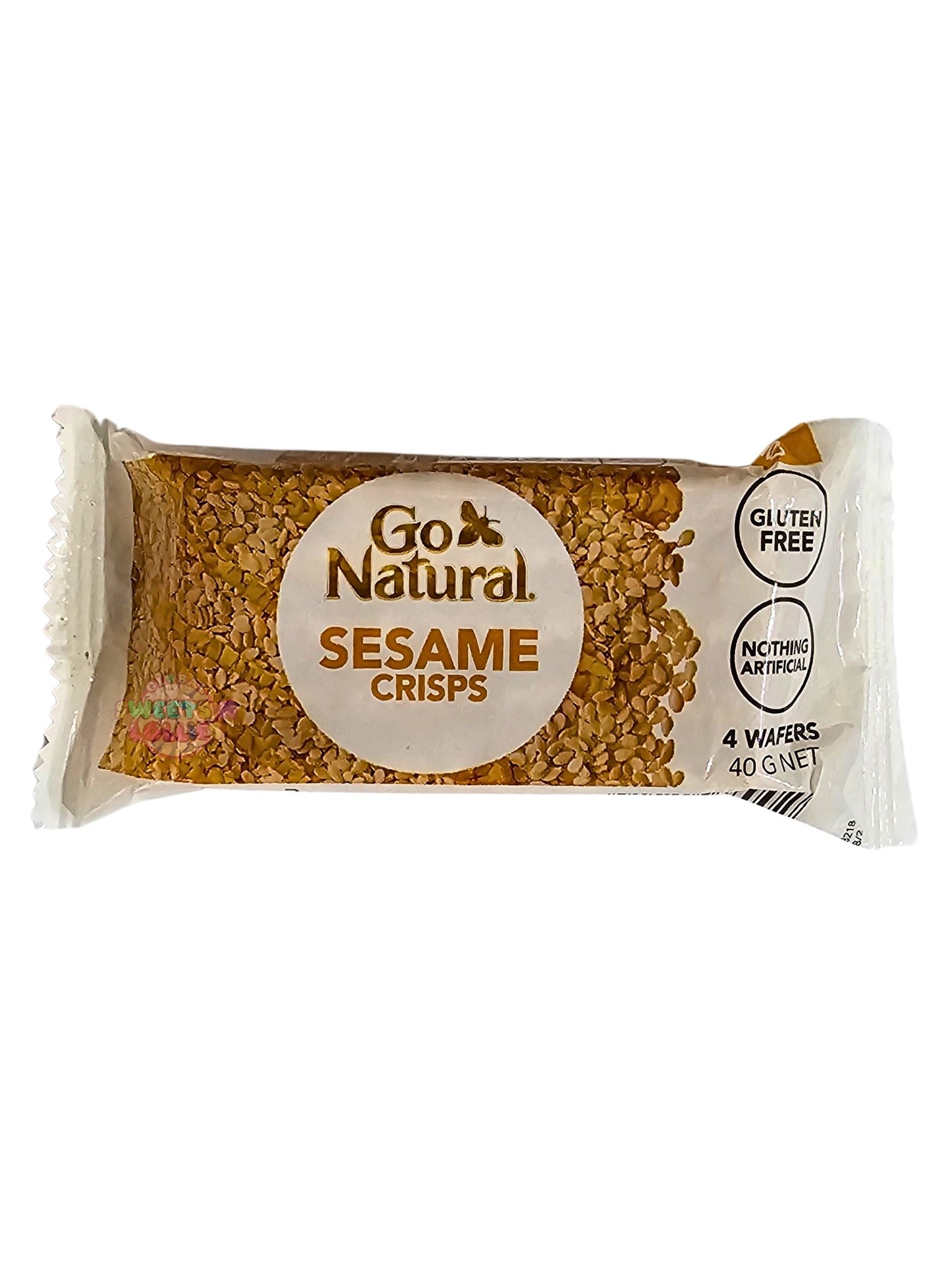 Go Natural Sesame Crisps 40g