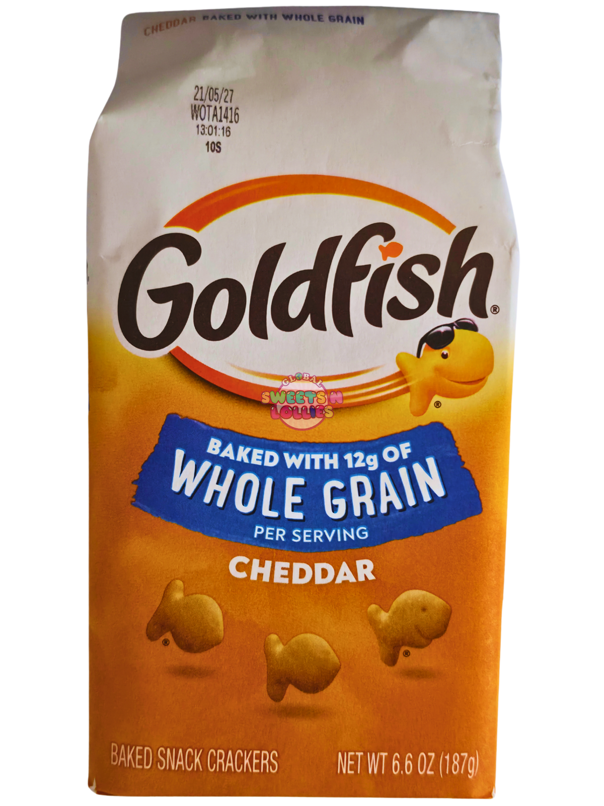 Goldfish Cheddar Whole Grain Crackers | 187g