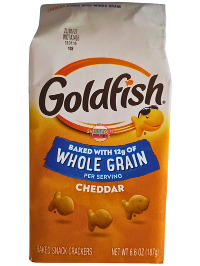 Goldfish Cheddar Whole Grain Crackers | 187g
