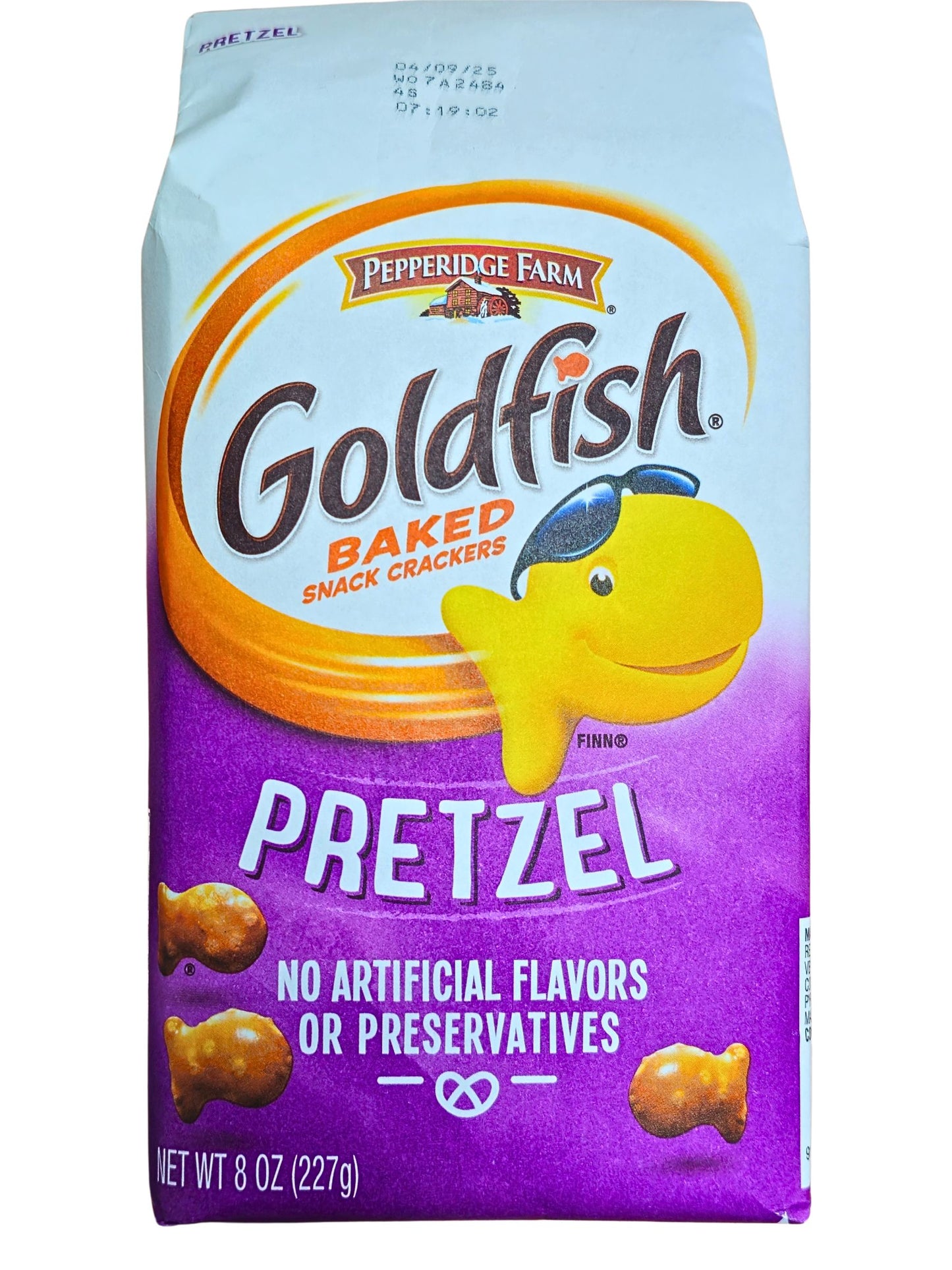 Goldfish Baked Crackers Pretzel Flavor 227g