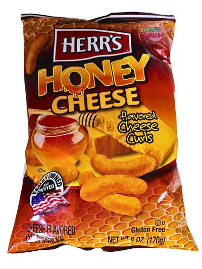 Herr's Honey Cheese Curls 170gm