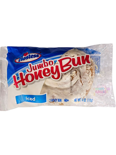 Hostess Jumbo Iced Honey Bun 113g Each