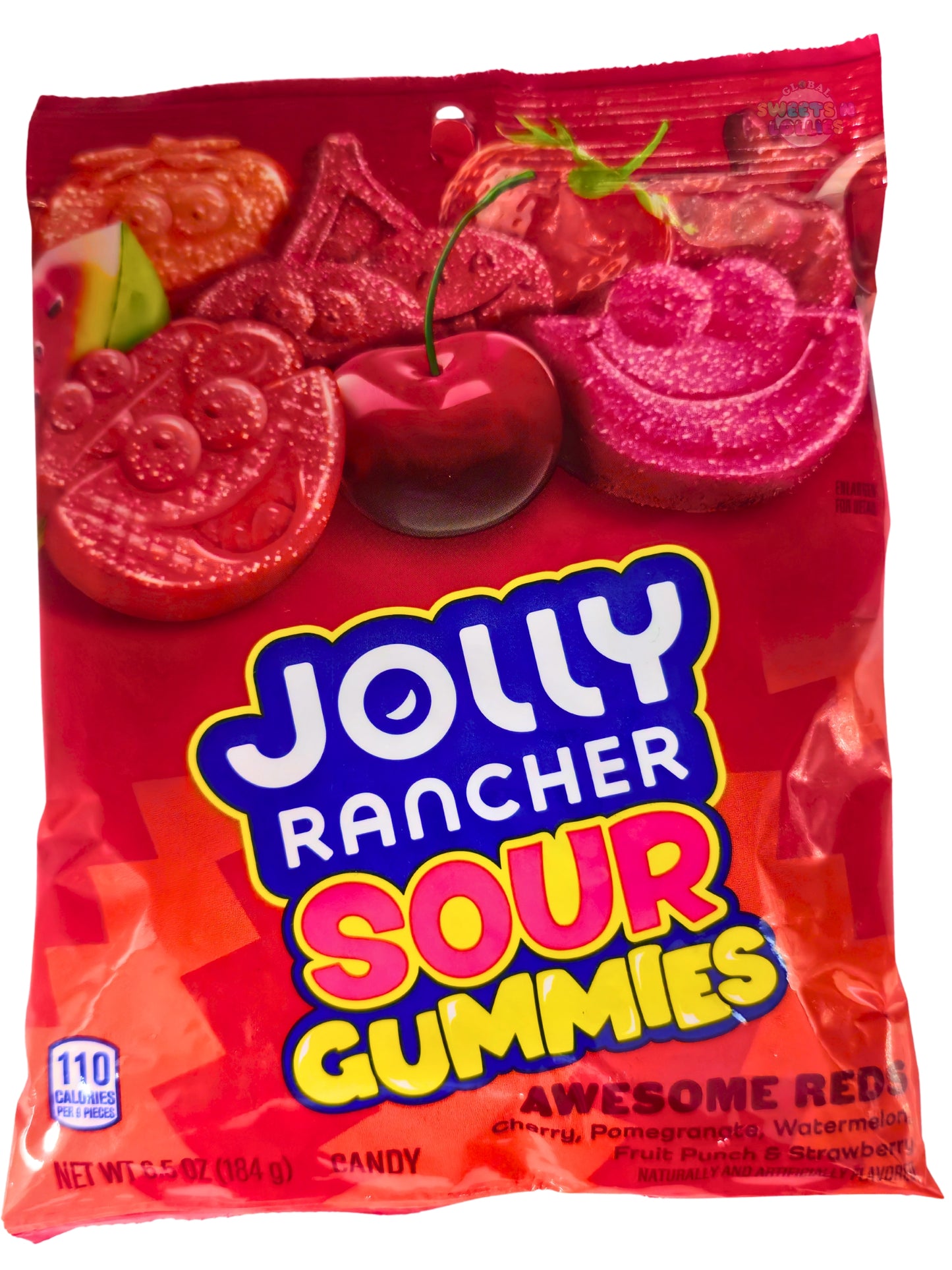 Jolly Rancher Gummies Sour Awesome Reds 184gm