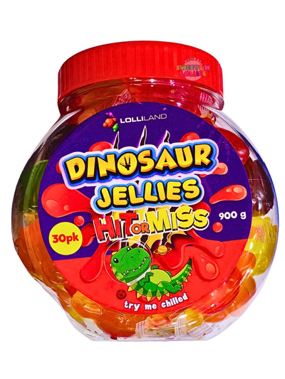 Lolliland Dinosaur Jellies Hit or Miss 900g 30 pcs