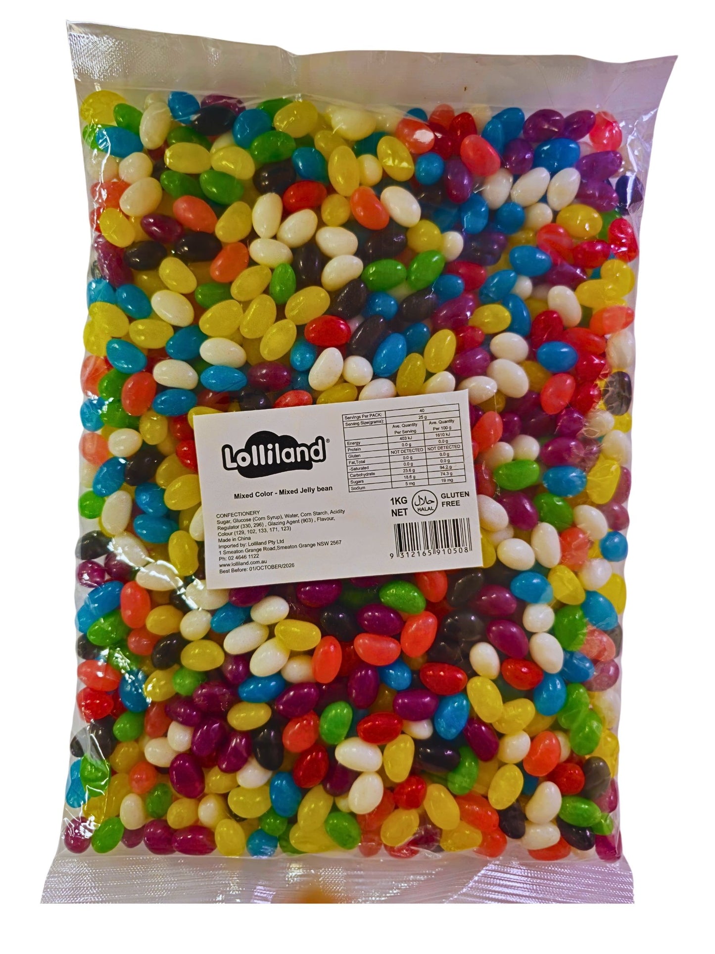 Lolliland Jellybeans Mixed 1kg