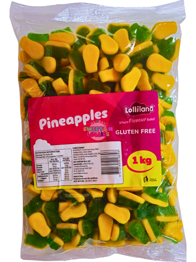 Lolliland Pineapples 1kg