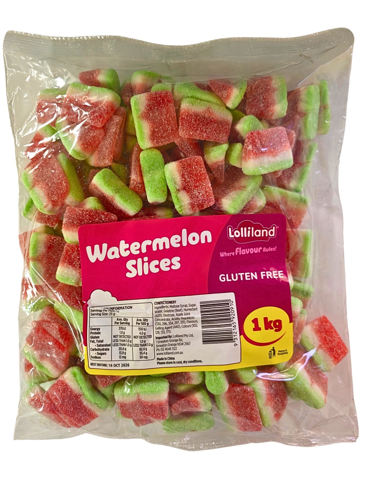 Lolliland Watermelon Slices 1kg