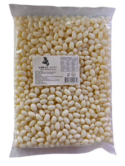 Lolliland Jellybeans White Pineapple 1 Kg