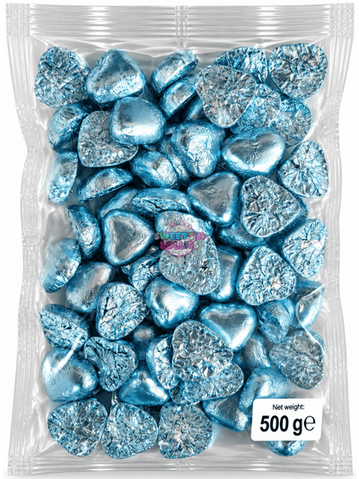 Lolliland Milk Chocolate Blue Hearts | 7gx72 500g