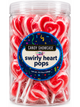 Lolliland Swirly Heart Pops Raspberry | 12gx24 288g