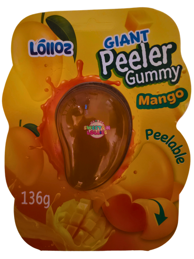 Lolloz Giant Peeler Gummy Mango | 136g