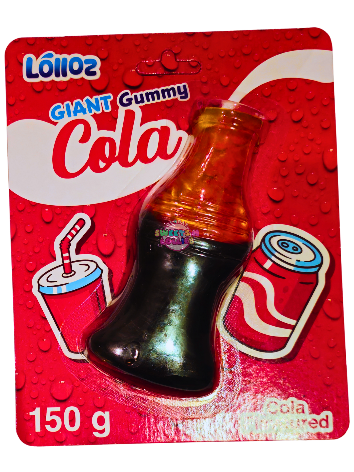 Lolloz Giant Gummy Cola 150g