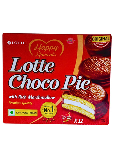Lotte Choco Pie with Marshmallow 336g 12 pcs