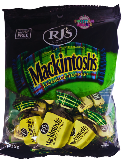 Mackintosh's Licorice Toffee 170g