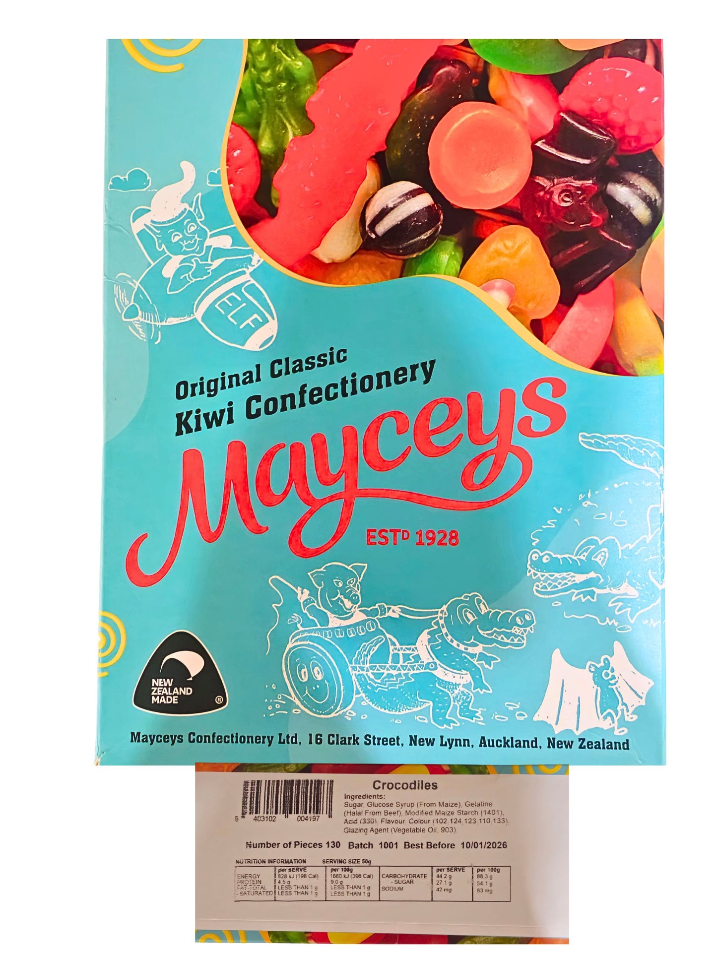 Mayceys Crocodiles 130 pieces