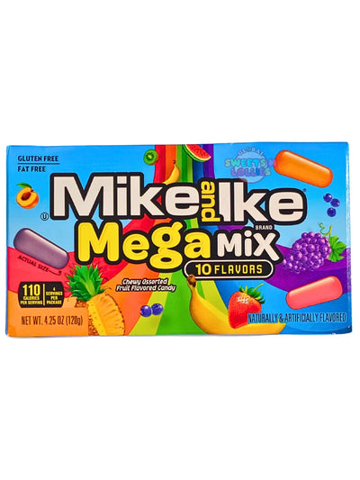 Mike and Ike Mega Mix 10 flavours 120g