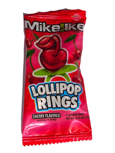 Mike and Ike Lollipop Rings 12g