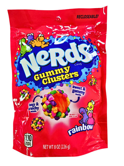 Nerds Gummy Clusters Rainbow 226g