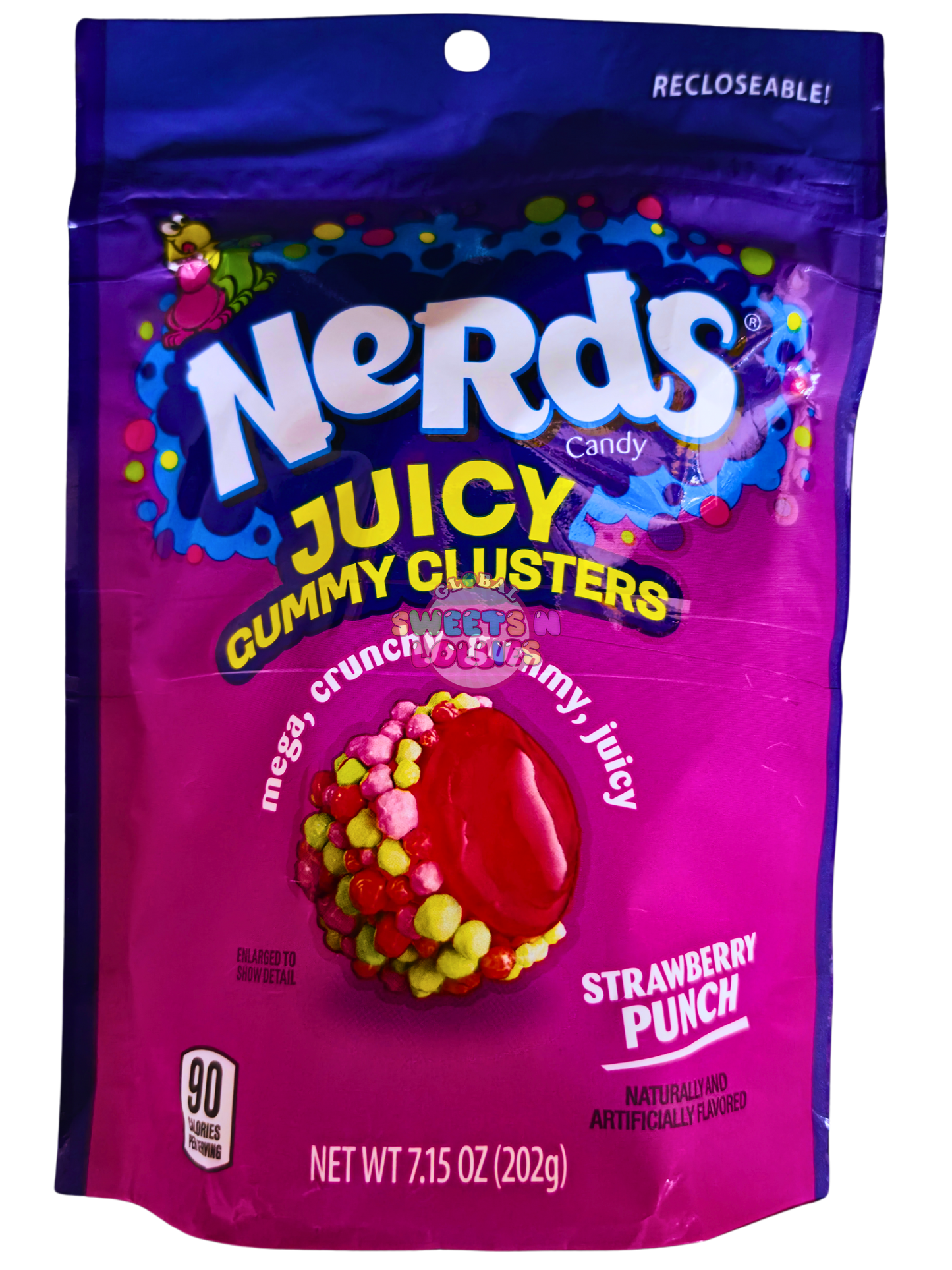Nerds Juicy Gummy Clusters Strawberry Punch 202g