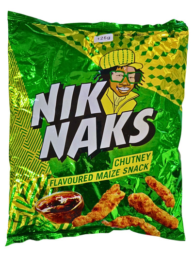 Simba Nik Naks Chutney Maize Snack 125g