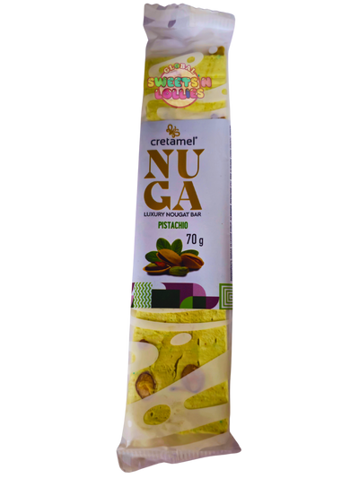 Nuga Nougat Bar Pistachio 70g